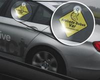 Portakal Safety Arabada Bebek Var kaz