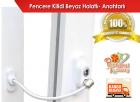 Halatl Pencere ocuk ve Hrsz Kilidi - Beyaz
